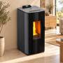 Idro DD - Soba pe peleti 18,0 kW, gri