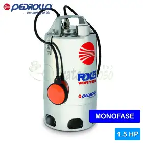 RXm 5/40 - pompë elektrike njëfazore VORTEX 1,5 HP për ujë të ndotur