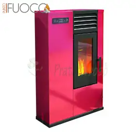 Susy - Sobë me pelet të kuq 7.5 kW Punto Fuoco - 1