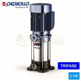MK 3/6 - Pompe électrique multicellulaire verticale triphasée 2 HP Pedrollo - 1 MK 3/6 - Pompe électrique multicellulaire verticale triphasée 2 HP Pedrollo - 1