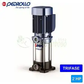 MK 5/7 - Pompë elektrike me shumë shkallë vertikale trefazore 2 HP Pedrollo - 1 MK 5/7 - Pompë elektrike me shumë shkallë vertikale trefazore 2 HP Pedrollo - 1