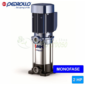 Pompe électrique multicellulaire verticale monophasée MKm 3/6 - 2 CV Pedrollo - 1