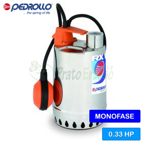 Elettropompa sommergibile RXm 1 in acciaio inox 0,33 HP