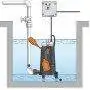 TR 0.75 - Pompe électrique submersible avec broyeur triphasé 1 CV Pedrollo - 3