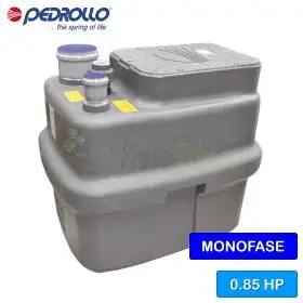 Stație de pompare ape uzate SAR 100-ZXm 2/30 - 0,75 CP