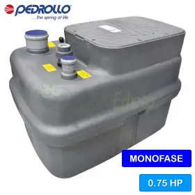 Station de relevage d'eau de pluie SAR 250-TOP 3 - 0,75 CV