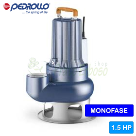MCm 15/50 - pompe electrice de canalizare monofazate, cu două canale, de 1,5 CP