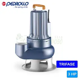 MC 30/50 - Electrobombas BICOCANALES trifásicas de 3 HP para aguas