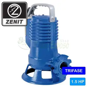 150/2/G40H A1CT - Bomba eléctrica, sumergible chopper, de tres fases