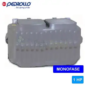 Estación de bombeo de agua de lluvia SAR 550-TOP 4 - 1 HP