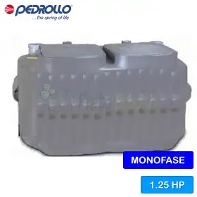 SAR 550-TOP 5 - Estación elevadora de agua de lluvia de 1,25 HP