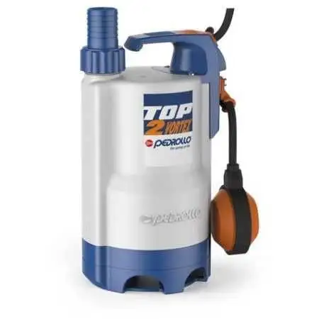 TOP 3 - VORTEX (5m) - 0.75 HP Electric Drainage Pump for Dirty Water Pedrollo - 1