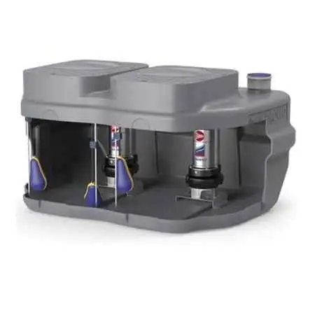 SAR 550-VXm 10/50-ST - Estación elevadora de aguas residuales de 1 HP