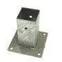 PRTPLSTR9 - 4 portapilastri a bicchiere per palo quadro 9 cm