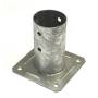 PRTPLSTR8 - 4 portapilastri a bicchiere per palo tondo 8 cm