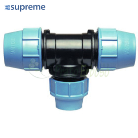 S075020016 - Tee a 90 gradi ridotto a compressione 20 x 16 x 20