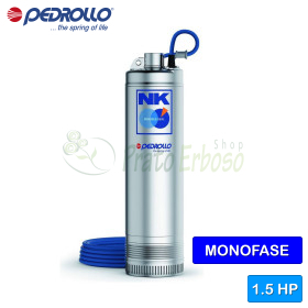 NKm 8/3 (10m) - 1.5 HP single-phase submersible electric pump Pedrollo - 1