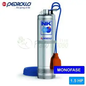 NKm 8/3-GE (10m) - Single-phase submersible electric pump with float switch 1.5 HP Pedrollo - 1
