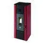 Minni - Stufa a pellet da 6.3 Kw rosso Punto Fuoco - 1