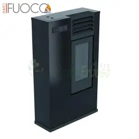 Susy - 7,5 kW schwarzer Pelletofen Punto Fuoco - 1
