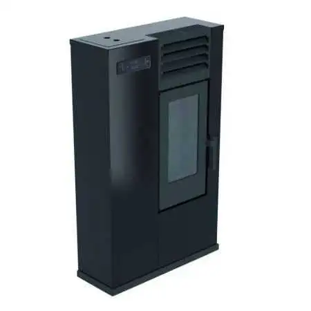 Susy - 7,5 kW schwarzer Pelletofen Punto Fuoco - 1