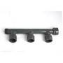 M301-010-3 - Collettore bocchettonato a 3 uscite da 1"