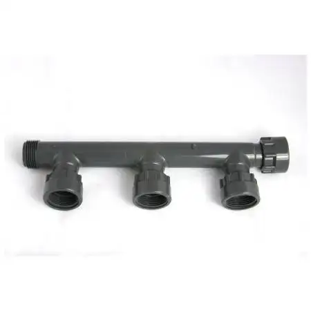 M301-010-3 - Collecteur-union avec 3 sorties 1"