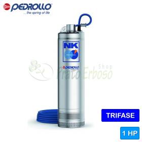 NK 2/4 (10 m) – 230 V dreiphasige elektrische Tauchpumpe, 1 PS Pedrollo - 1