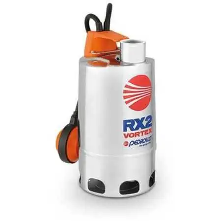 RX 3/20 (5m) - Electrobomba VORTEX trifásica de 0,75 CV para aguas