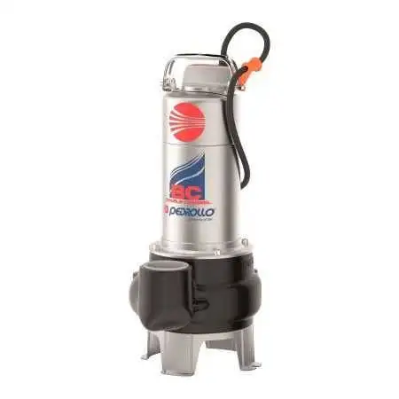 BC 10/50 (10 m) – ZWEIKANAL-Elektropumpe für dreiphasiges Abwasser, 1 PS
