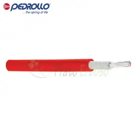Cavo per impianti fotovoltaici rosso 1 X 4 mm2 Pedrollo - 1