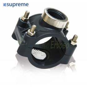 014102500C - Presa a staffa PN 16 anti rotazione con viti zincate 25 X 3/4"