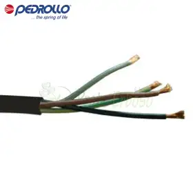 H07 RN-F 4x2,5 - Cablu electric pentru electropompa submersibila 4x2,5 mm2 Pedrollo - 1