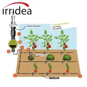 KI-I-O - Kit de irigare pentru grădina de legume