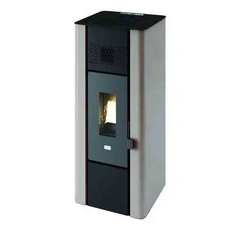 Minni - 6.3 kW white pellet stove Punto Fuoco - 2
