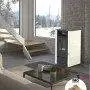 Dora - 9.5 kw ivory pellet stove Punto Fuoco - 3