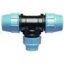 S075025020 - 90 Degree Compression Reduced Tee 25 x 20 x 25