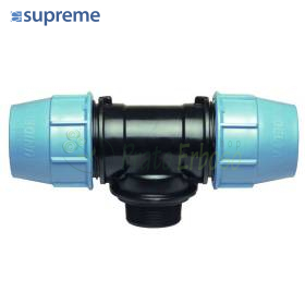 S090016034 - Tee, 90-grad-kompression 16 x 3/4" x 16