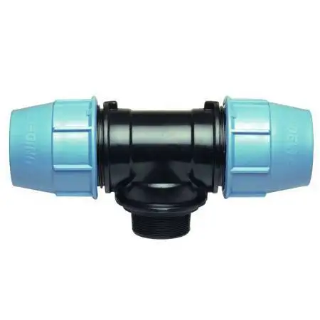 S090025012 - Tee në 90 gradë për të compression 25 x 1/2" x 25 Supreme - 1