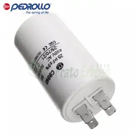 35 C – 35 Mikrofarad 450 VL Kondensator Pedrollo - 1