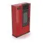 Stufa a pellet Susy 7.5 kW rossa