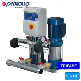 Komplet përforcues trefazor CB2 - MK 5/7 - 2x2,5 HP Pedrollo - 1