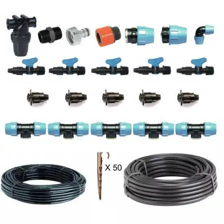 Kit-Vegetable-Garden-Basic - Kompleti i ujitjes së kopshteve dhe