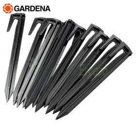 4090-20 - Set di 100 picchetti ferma filo perimetrale