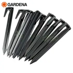 4090-20 - Set di 100 picchetti ferma filo perimetrale