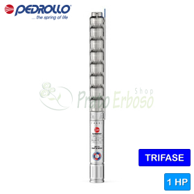 Dreiphasige elektrische Tauchpumpe 4HR 10/5 - PD - 1 PS Pedrollo - 1