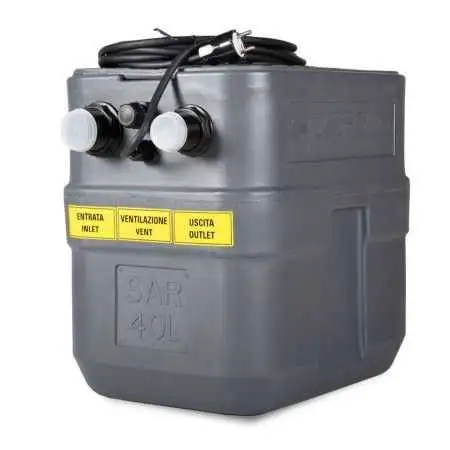 SAR 40-TEX 2 - Stazione di sollevamento acqua lurida da 0.50 HP
