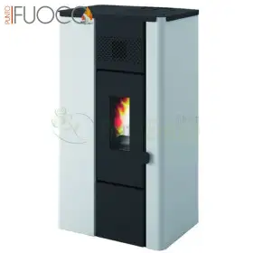 Noa - soba pe peleti alb 6,3 kW Punto Fuoco - 1