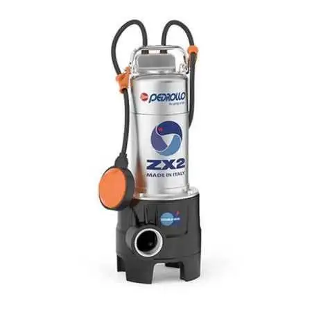 ZXm 2/30 (5 m) – elektrische Tauchpumpe VORTEX für Schmutzwasser 0,75 PS