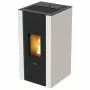 Elane 9.0 - 8.5 kW pellet stove, white